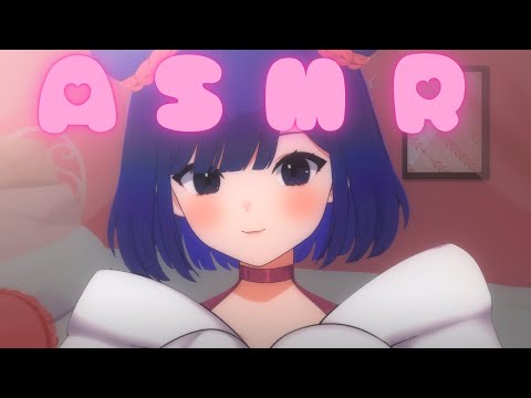 【ASMR】pampering you at a comfy sleepover | personal attention triggers, roleplay【EN/日本語】