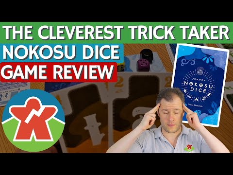 Nokosu Dice - Board Game Review - The Cleverest Trick Taker