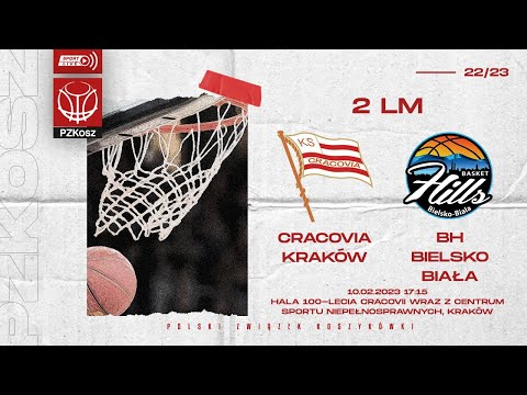 KS Cracovia 1906 Yabimo - Basket Hills Bielsko Biała (2 LM,Grupa C, 21 Kolejka, Sezon 2022/2023)