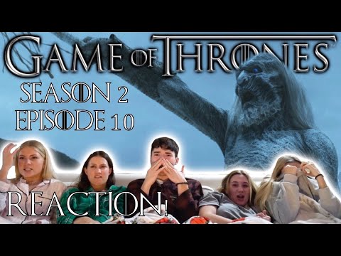 GAME OF THRONES SEASON 2 EPISODE 10 'VALAR MORGHULIS' FINALE GROUP REACTION