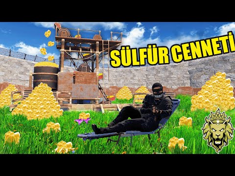 SÜLFÜR OCAĞINI KAPATTIK EN ZENGİN BİZ OLDUK!!! (Rust Türkçe Film) 1. BÖLÜM
