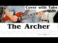 The Archer - Greta Van Fleet - Guitar Cover with Tabs (Lesson/Tutorial)