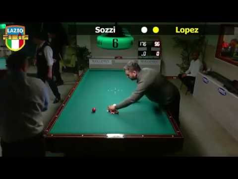 Lopez vs Sozzi - Gara Nazionale Open CSB New Club 93 Roma - 12/20 Novembre 2016
