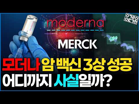 모더나·머크 암 백신 3상 성공! 정말 암 치료의 혁명이 일어나는걸까? 그 뒤에 숨은 과학적 의미는?!