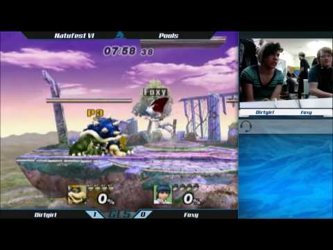 Natufest VI Pools - Lucy (DK/Bowser) vs. Foxy (Link/Marth)