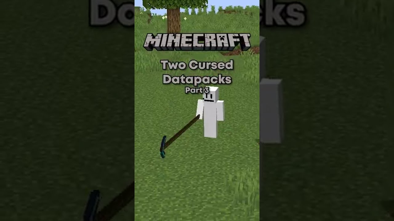 Ridiculously Long Pickaxes... (Cursed Datapacks Pt. 3)