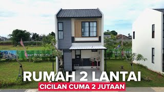 Rumah 2 Lantai Cicilan 2 JUTAAN di Tangerang