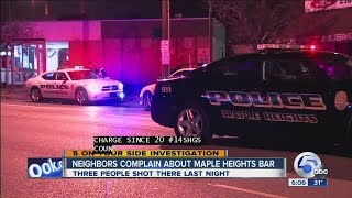 Maple Heights bar tender speaks out about triple shooting