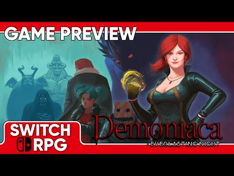 SwitchRPG Previews - Demoniaca: Everlasting Night - Nintendo Switch Gameplay