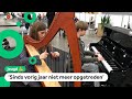 Madelief en Boris treden op voor mensen die een vaccinatie krijgen