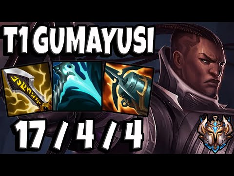 T1 Gumayusi Lucian vs Tristana [ ADC ] Lol Korea Challenger Patch 11.18 ✅