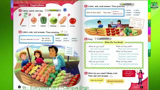 Everybody Up 3- unit 1- things to eat-lesson 2 vegetables