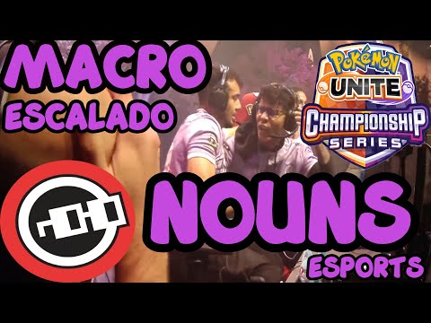 Campeonato mundial Pokemon Unite NOUNS ESPORTS vs ORANGUTAN (MACRO ESCALADO NOUNS ESPORTS)