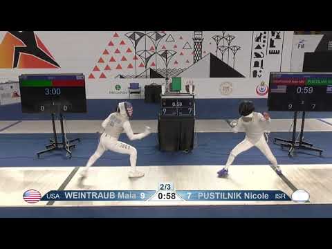 Cairo Worlds 2021 JWF - L8 - Weintraub USA v Pustilnik ISR