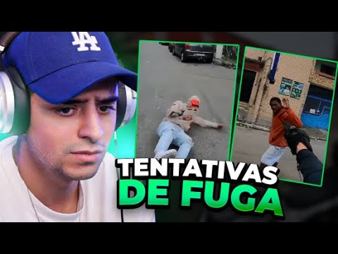 CORINGA FEZ REACT DAS TENTATIVA DE FUGA