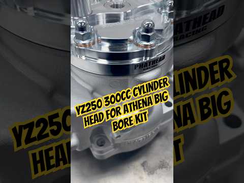 Phathead Racing YZ250 Athena big bore cylinder head. Made in USA 🇺🇸