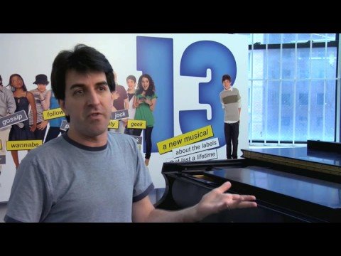 Author Jason Robert Brown talks about the history-making band for 13 on Broadway
