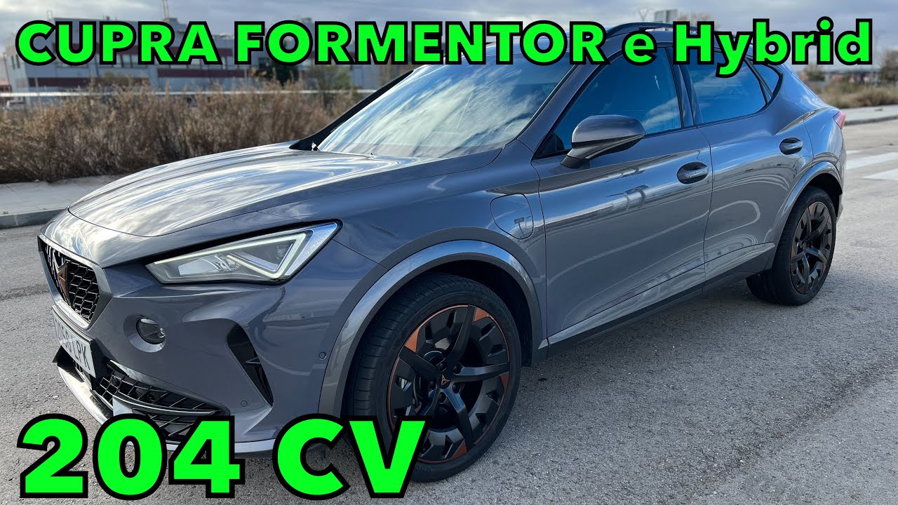 CUPRA FORMENTOR e HYBRID 204 CV PHEV Review, prueba de CONSUMO y AUTONOMÍA en ESPAÑOL MOTORK