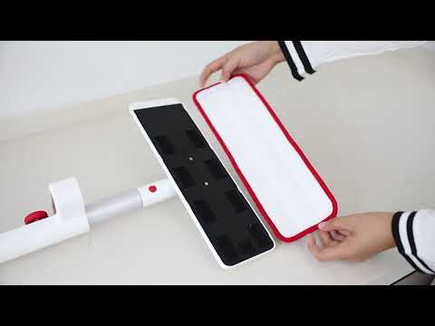 Hand Free Squeeze Water Spray Flat Mop