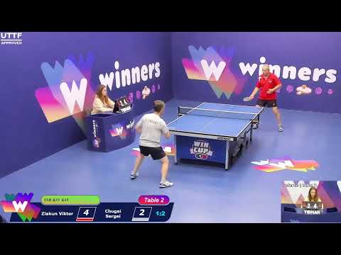 WINners CUP table 2  30.09 Ziakun Viktor - Chugai Sergei 22:00