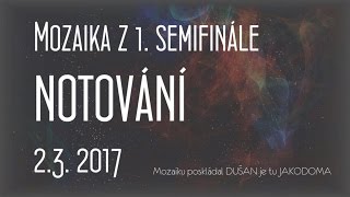 Dušan točí dokument o soutěži Notování