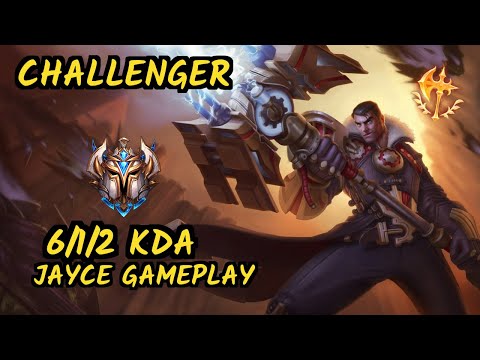 WE Poss (JAYCE) vs VLADIMIR - 6/1/2 KDA TOP CHALLENGER GAMEPLAY - KR