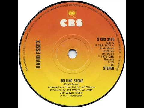 UK New Entry 1975 (153) David Essex - Rolling Stone