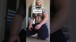 Whats your core strength level?? #abs #homeworkout #shorts