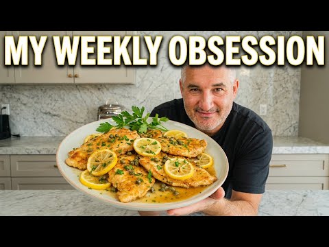 I Make This QUICK Chicken Scallopini Recipe Every Single Week (Scaloppine al Limone)