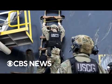 Images show Coast Guard, FBI boarding Texas-bound oil tanker after potential cyberattack