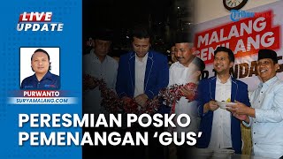 Emil Dardak Resmikan Posko Pemenangan Rakyat Abah Gun-Umar Usman untuk Pilbup Malang 2024