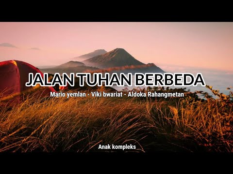 Jalan Tuhan berbeda~anak kompleks (Vidio lyrics)Asong channel