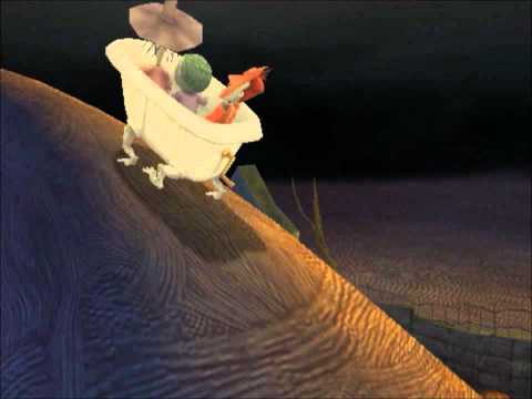 KH1 Cutscenes Part 145 - Crossing in the Bathtub (English)