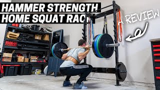 The Hammer Strength Home Squat Rack Review - Honest Thoughts...