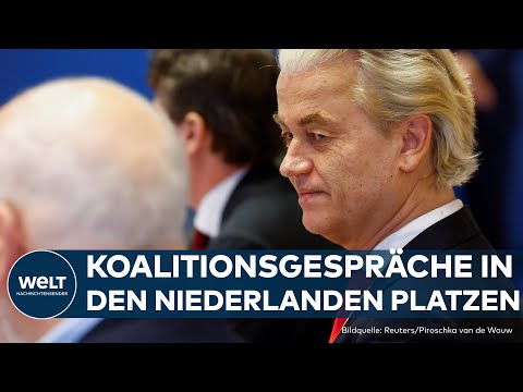 NIEDERLANDE: Regierungsbildung um Rechtspopulisten Geert Wilders scheitert vorerst