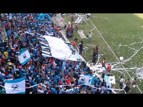 "Recibimiento Jaiba Brava Final de segunda división 2016" Barra: La Terrorizer &bull; Club: Tampico Madero