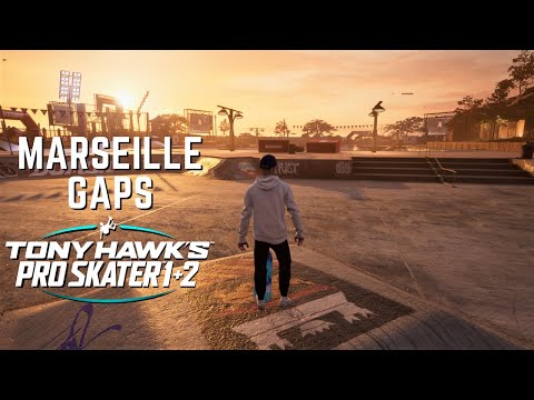TONY HAWK'S PRO SKATER 1 + 2: Marseille - All Gaps!