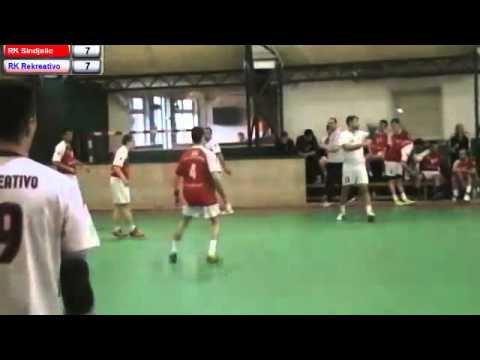 14.04.2015. RK Sindjelic - RK Rekreativo - 1. poluvreme