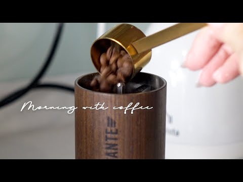 My morning coffee routine | let coffee heal your soul 🤍 🎧