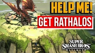 Super Smash Bros Ultimate - How to Get to Rathalos in World of Light (Flying Dragon Puzzle)