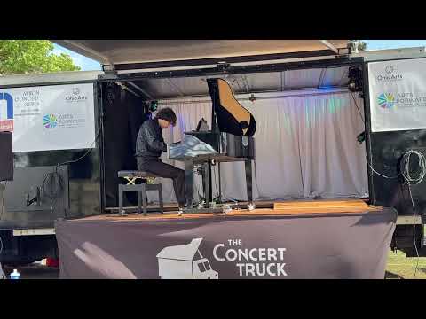 Zepplin fans rejoice! The Concert Truck's Maxim Lando performs for Tuesday Musical