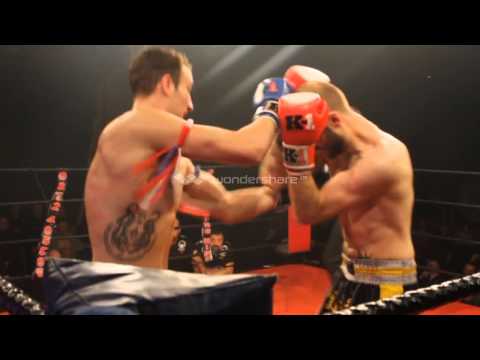 ISKA 75kg Irish Title  Cian Hogan(Warriors) Vs Paul O'Brien(CMAC)