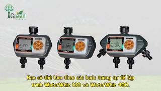 Hướng dẫn sử dụng bộ hẹn giờ tự động WaterWhiz™ 100, 200 và 400 Holman – Úc