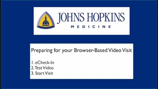 Getting Ready for Your Video Visit Using Your Computer/Laptop