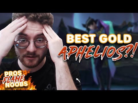 Is This The BEST APHELIOS In GOLD?! | Pros Flame Noobs Ep. 3 ft. Zven & Vulcan