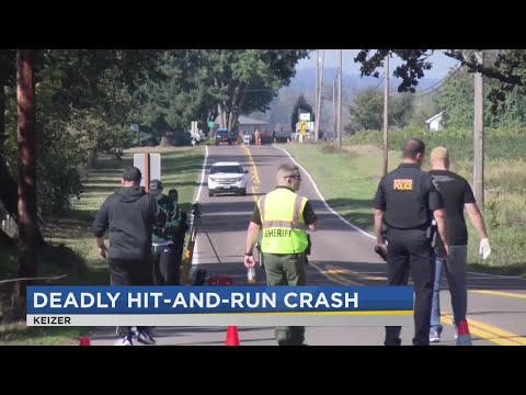 Man hit, killed by driver in Keizer; hit-and-run suspect sought
