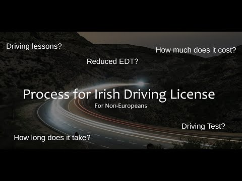 Driving License in Ireland for Non-Europeans