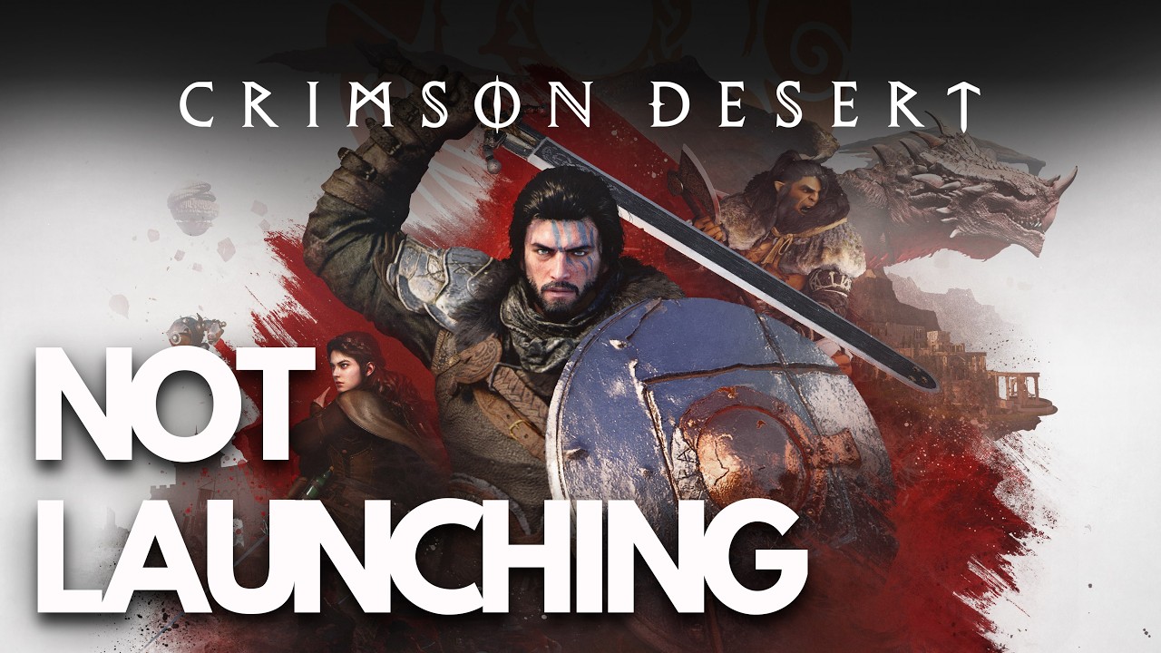 Crimson Desert Crashing/Startup Crash/Freezing/Not Loading/Not Launching/Black Screen PC🎮🔥