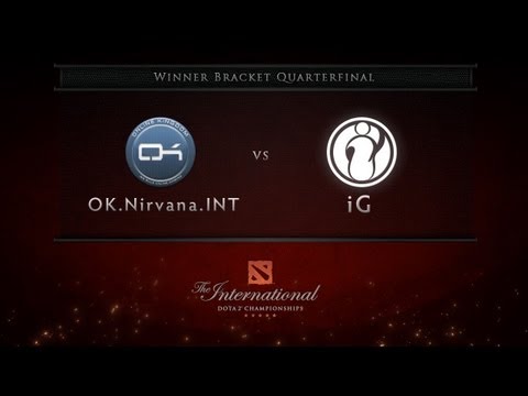 OK.Nirvana.Int vs iG - Winner Quarterfinal - German Commentary - Dota 2 International