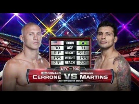 Donald Cerrone vs Adriano Martins
